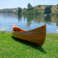 Display Canoe with Ribs Curved Bow 10 ft