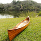 Skeena Canoe 18 with Ribs Handcrafted Red Cedar Wooden Canoe for Sale