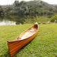 Wooden Canoe with Ribs Skeena 16 | Cedar strip canoe for sale