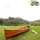 Skeena Canoe 18ft: Handcrafted Red Cedar Wooden Canoe for Sale