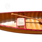 SKEENA CANOE WITH RIBS Mahogany 16'| Cedar strip canoe for sale