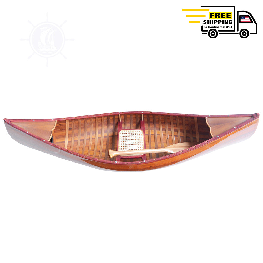 Display Canoe with Ribs 6