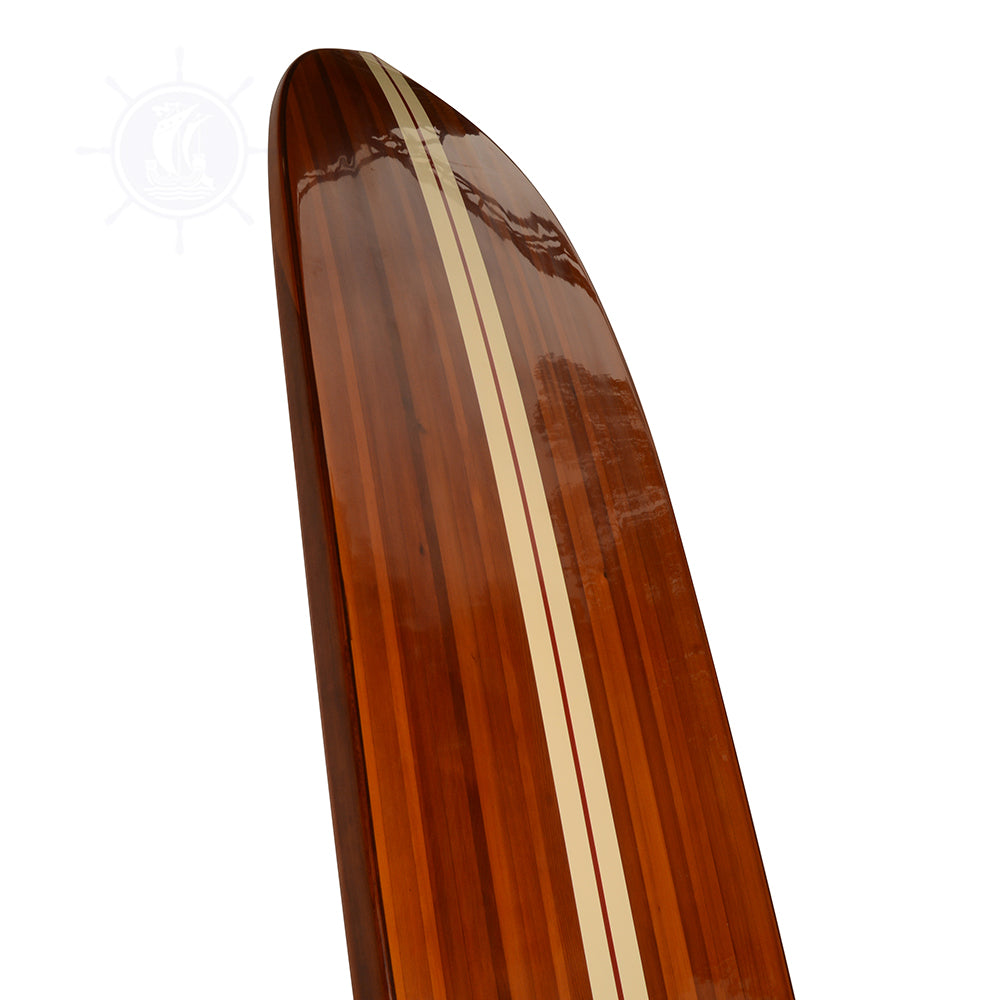 Paddle Board in Red Wood Grain 11ft with 1 fin