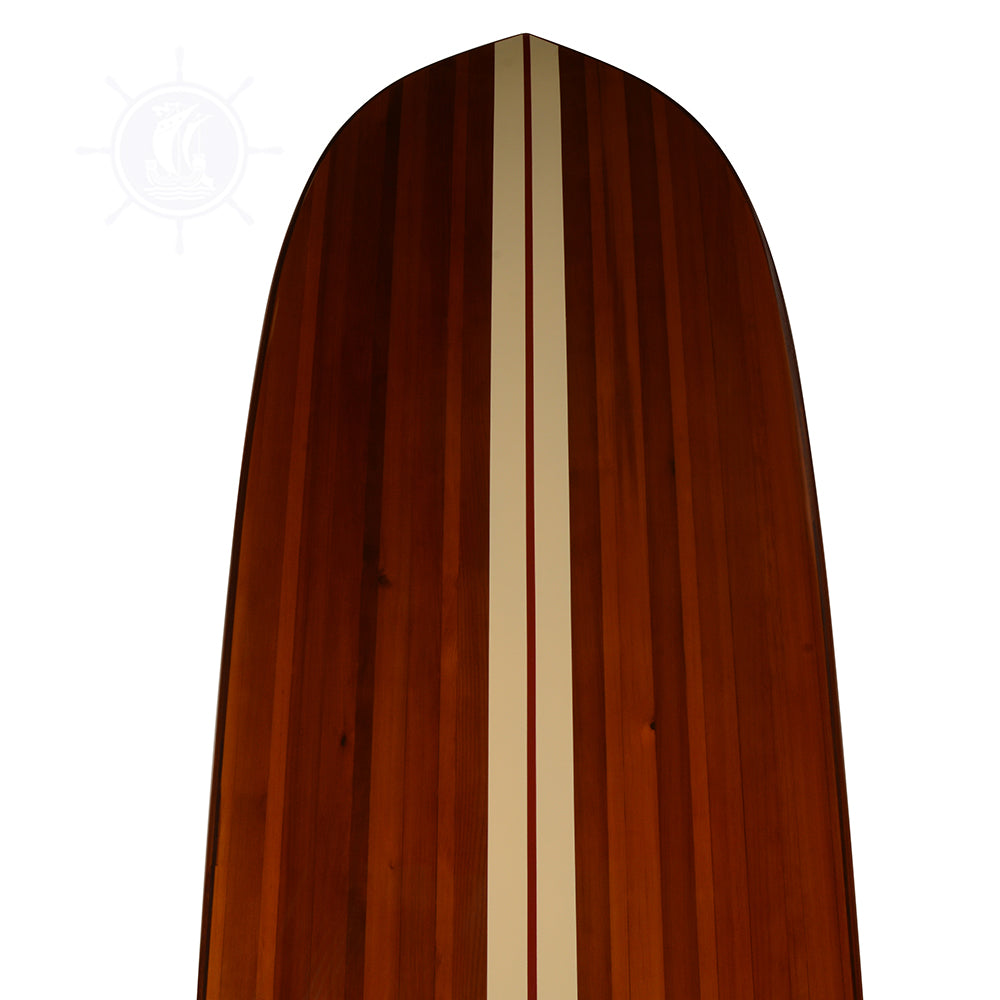 Paddle Board in Red Wood Grain 11ft with 1 fin