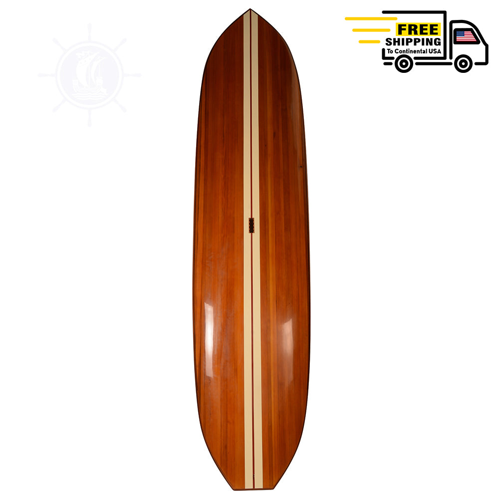 Paddle Board in Red Wood Grain 11ft with 1 fin