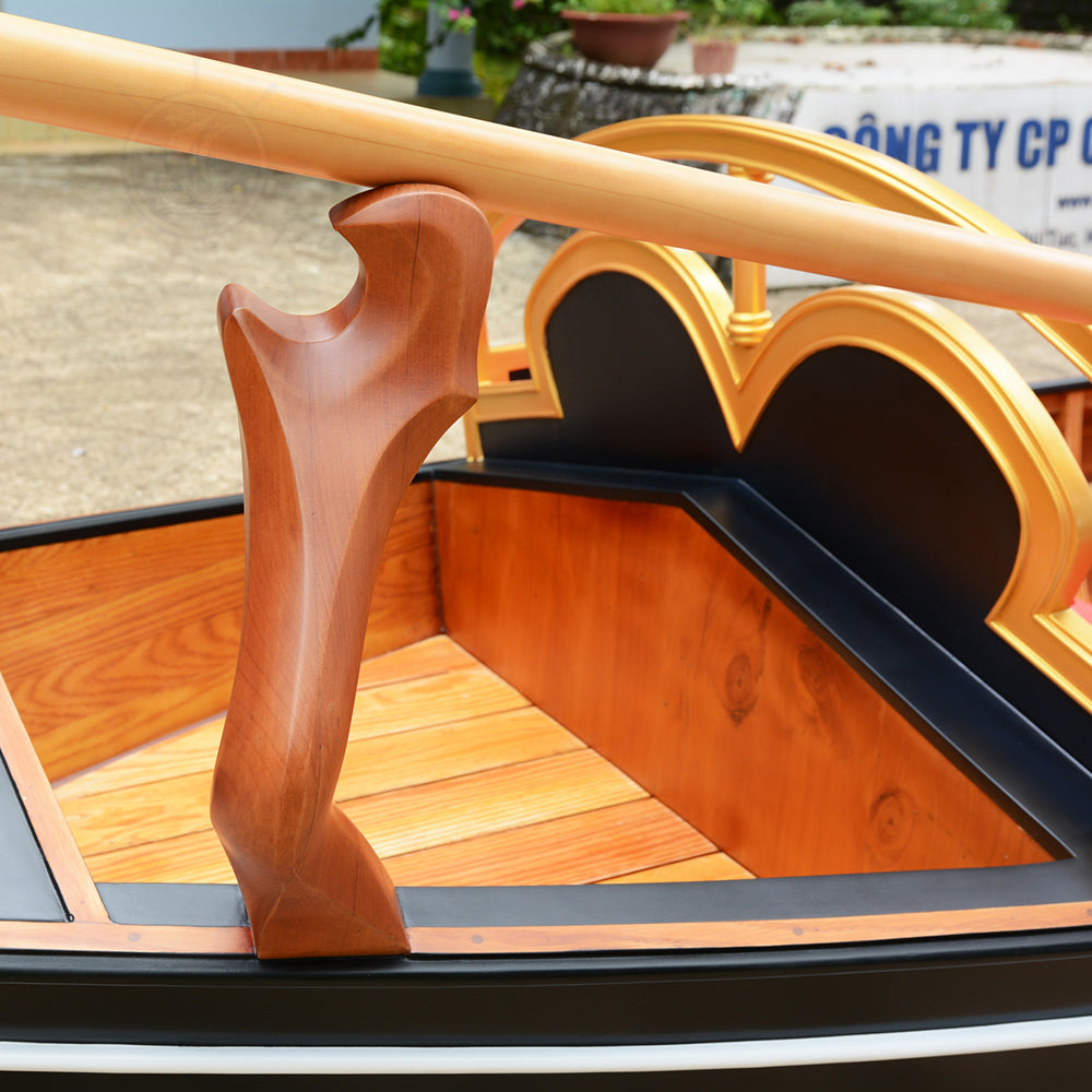 Venetian Gondola 15ft Wooden Boat